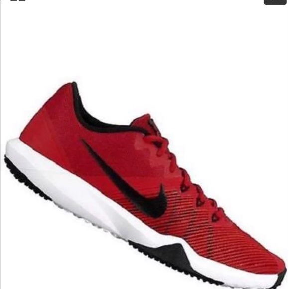 nike red color shoes